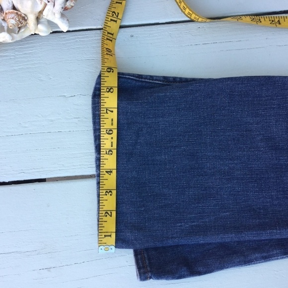 Express Estela Boot Cat Womens Dark Blue Women’s Denim Jeans Size 6s - Picture 3 of 8